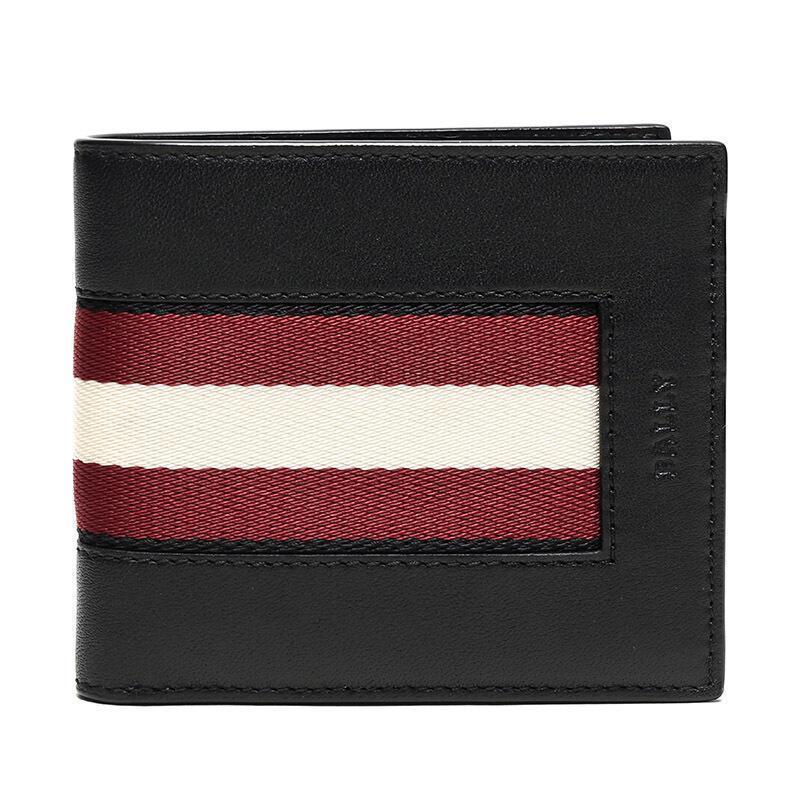 BALLY 巴利 男士皮质短款钱包钱夹 BONETT US ID HP