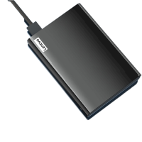联想(Lenovo)移动硬盘盒 2.5英寸USB3.0 SATA串口笔记本电脑外置壳固态机械ssd硬盘盒 K01-A