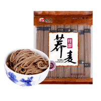 望乡荞麦挂面800g粗粮杂粮面条冷面方便速食荞麦面待煮挂面