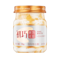 初巧鲜炖花胶70g*6瓶三口味即食鱼胶营养滋补代餐早餐孕妇月子餐