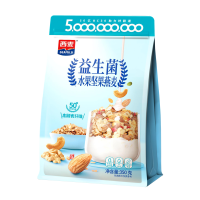 [益生菌燕麦]西麦益生菌水果坚果燕麦350g*3袋装即食早餐代餐速食休闲零食燕麦脆非油炸非膨化西澳阳光