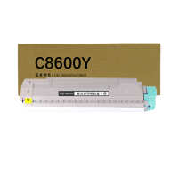京贤C8600Y黄色粉盒适用OKI C860ODN/C8600一支