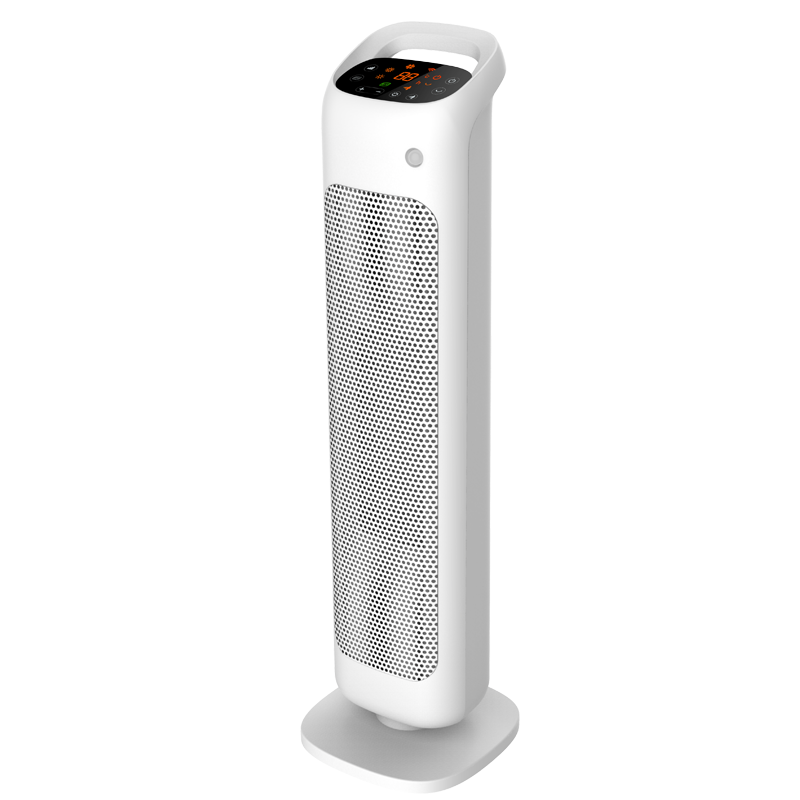 松下(Panasonic)取暖器家用冷暖两用离子净化立式遥控2000W速热摇头电暖风卧室恒温电暖器DS-P2012CW