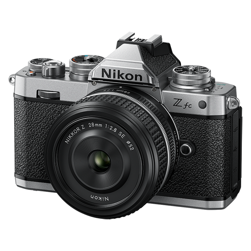 Nikon/尼康DX微单数码相机 Z fc(Z 16-50)黑色机身 单镜头套装 2088万有效像素 Zfc复古微单