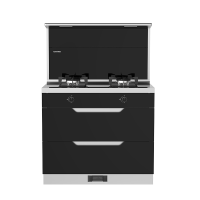 奥田/AOTIN 集成灶烟机灶具保洁柜一体灶侧吸式 5.0KW 高温猛火大吸力灶具E05支持天然气/液化气