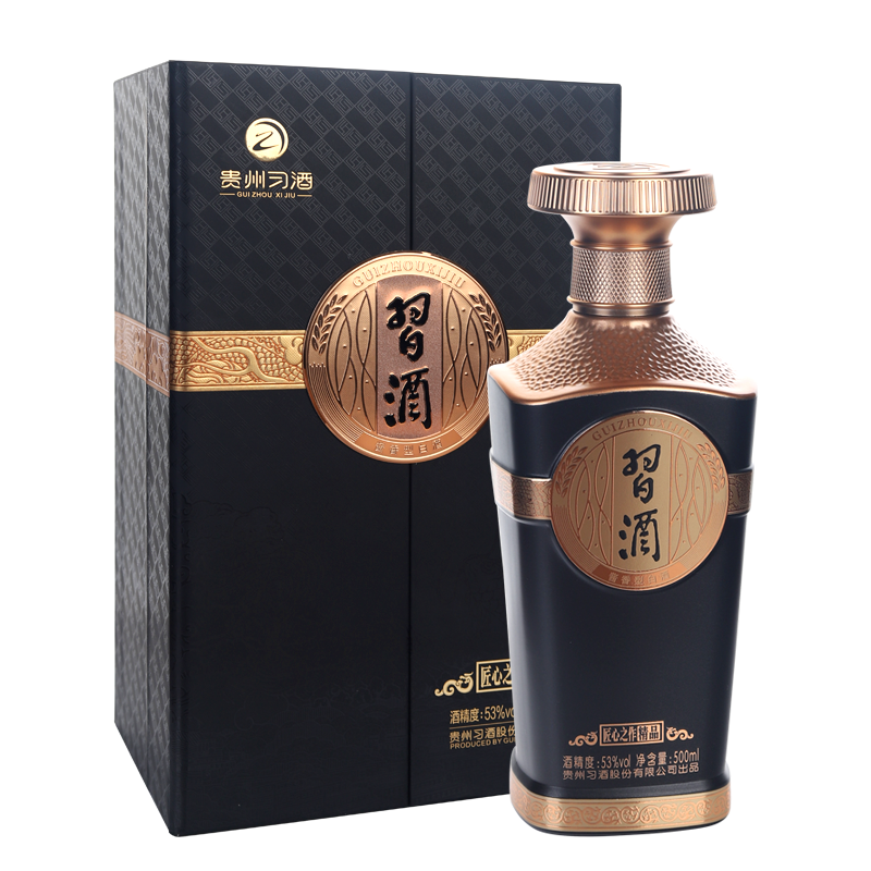 习酒 匠心之作精品 酱香型53度 500ML 单瓶