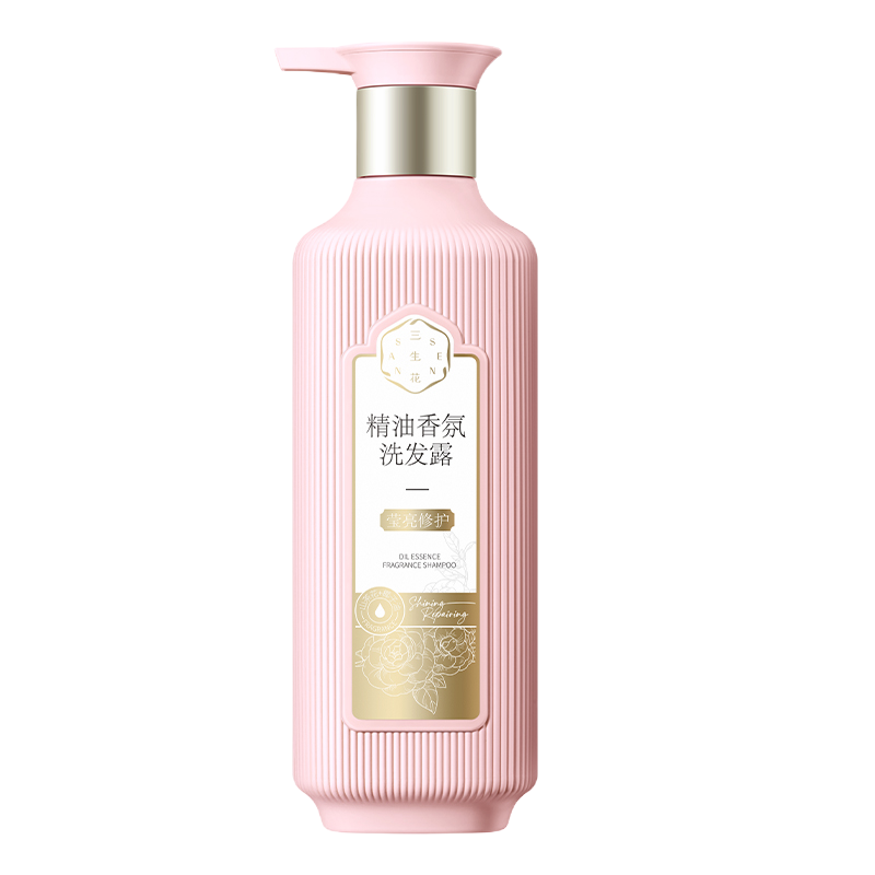 (PECHOIN)百雀羚三生花洗发水 三生花精油香氛洗发露(莹亮修护)800ml