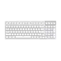 惠普GK600FS无线三模蓝牙电竞游戏机械键盘2.4G 99键热插拔客制化V3灰木轴-冰丝蓝雾