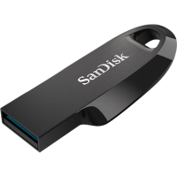 闪迪(SanDisk)32GB USB3.2 U盘 CZ550黑色 安全加密 数据恢复 学习电脑办公投标 小巧便携