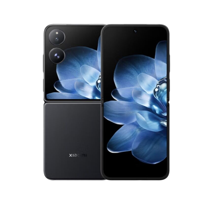 小米(mi)MIX Flip 小折叠屏 4.01英寸多功能超大外屏 第三代骁龙8 12GB+256GB 黑色 5G AI拍照手机 小米汽车互联