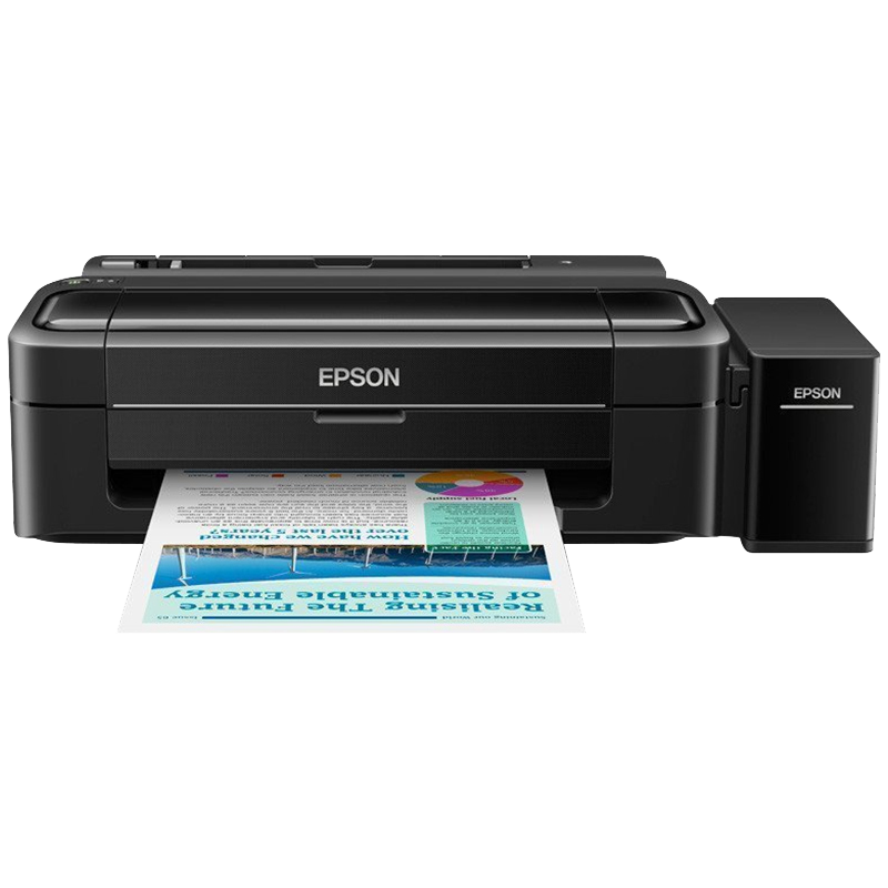 爱普生(EPSON) L130原装连供墨仓式家用学习办公照片打印机替代L310 360 标配