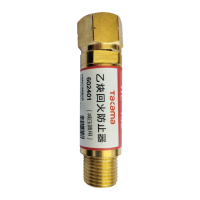高松Takama乙炔回火防止器回火阀(纯铜工业级)1.5bar-21psi 602401/1个