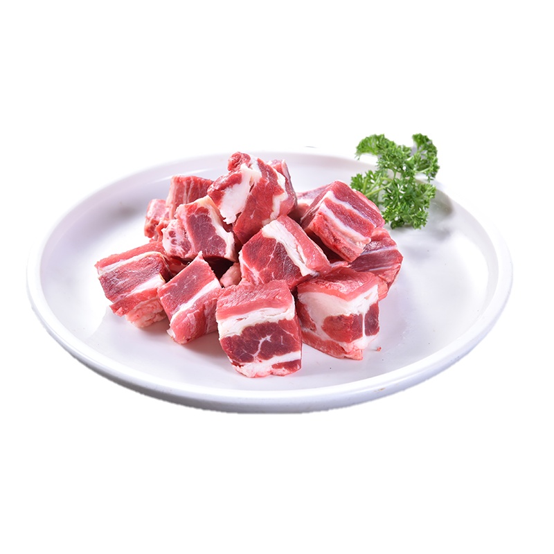 货出六盘国产谷草饲喂养新鲜六盘山牛肉原切牛腩切块4斤