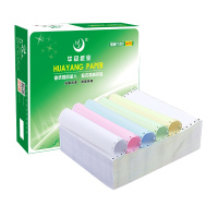 玉禄纸品(YULU PAPER)电脑打印纸800241-5针式打印纸 五联(5层)三等分 打印发货单木浆原纸(800页)