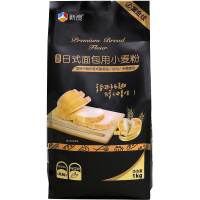 新良日式面包粉1kg黑金版高筋面粉小麦吐司粉面包机用专烘焙原料