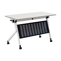 科朔 折叠桌条桌长条会议桌翻版桌会议桌1800W*400D*750H FT-9718