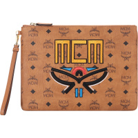 MCM 奢侈品 女士 涂层帆布手拿包中号 MXZBSSX01