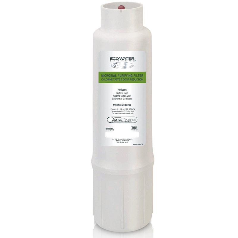 美国怡口(ECOWATER)净水器滤芯MR FACT活性炭折叠膜