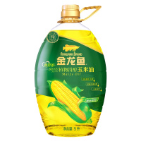 金龙鱼 植物甾醇玉米油 5L 桶装食用油 加量装(新老包装随机发放)