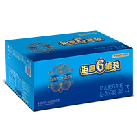 美赞臣(Mead Johnson)蓝臻3段(12-36月龄适用)900克×6罐整箱装幼儿配方奶粉 20倍乳铁蛋白