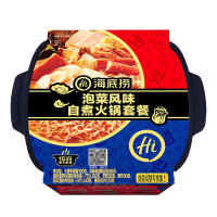海底捞 泡菜风味自煮火锅套餐381g 碗装 泡菜风味 自煮自热小火锅 异域风味 品尝不一样的美味