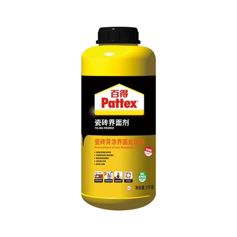 汉高百得PATTEX 瓷砖背胶 瓷砖界面剂 CT20 背涂界面处理剂 浓缩型 无APEO 无甲醛 环保型