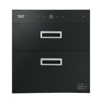 澳柯玛(AUCMA)二星级嵌入式消毒柜W801 100升臭氧紫外线高温消毒