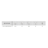 传枫 G1114F23015 D1.5*4*50*D4-Z3铝合金专用三刃铣刀（单位：支）
