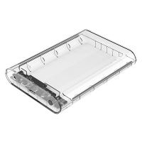 Orico/奥睿科 2.5/3.5英寸移动硬盘盒外置外接读取USB3.0台式机笔记本固态机械硬盘硬盘底座透明盒水冷壳子