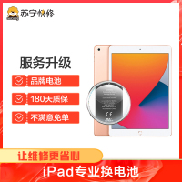 苹果平板iPad 8 2020款（10.2寸）换电池，耗电快 充不进电 自动关机等【苏宁自营 非原厂到店修】