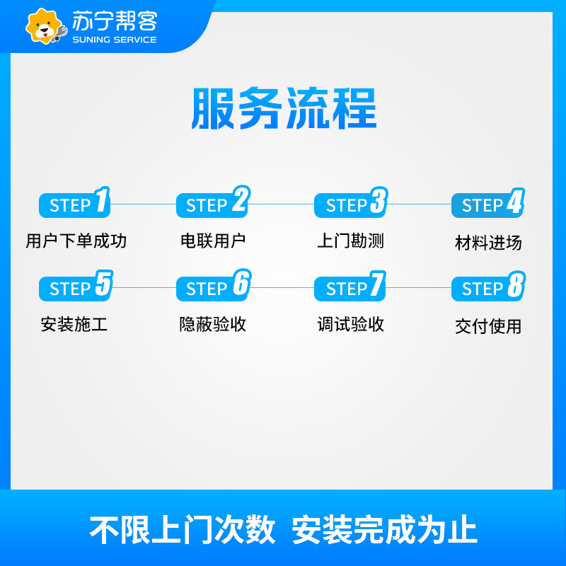 6匹以下中央空调一拖多 多联机系统安装服务 帮客上门服务