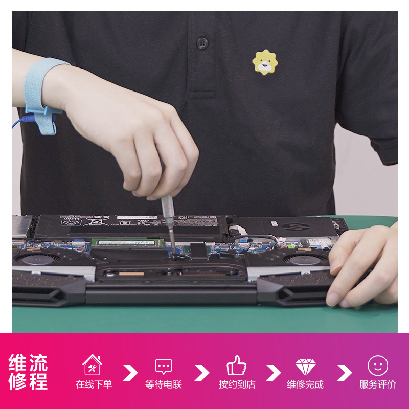 电脑到店拆机深度清洁保养(到店服务)高清大图