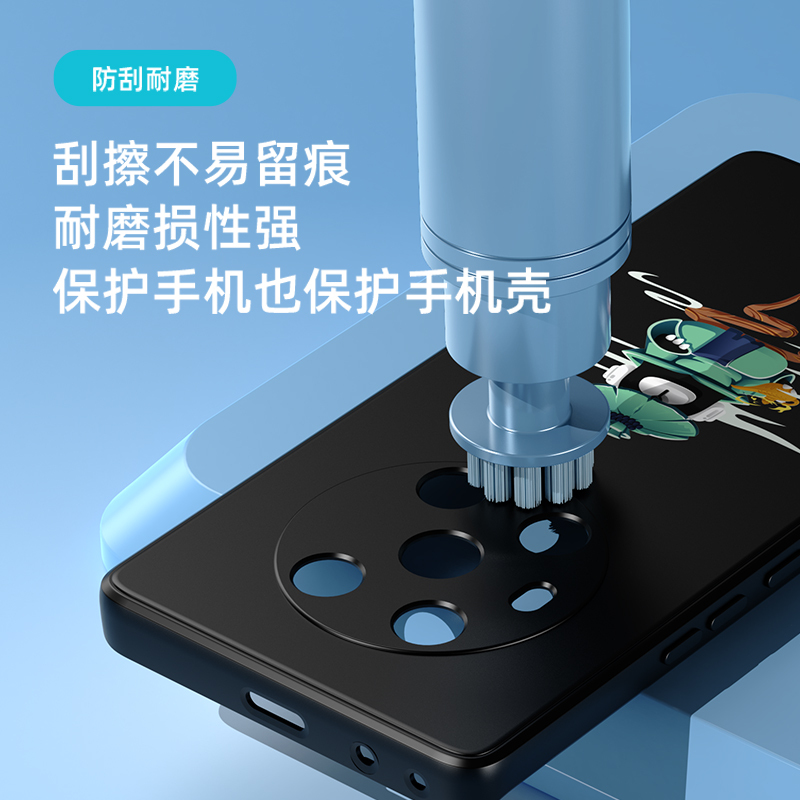 Apple iPhone 13 定制手机壳炫彩肤感壳(古董白)【传图定制 邮寄到家】