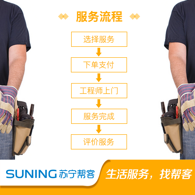 3匹＜P≤5匹立柜式空调同地址拆装服务 家用柜机空调同地址拆机装机不含运输服务 帮客上门服务高清大图