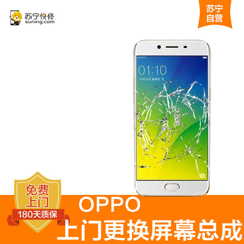 OPPOR11 Plus手机更换屏幕总成(内屏碎、显示异常、触摸不灵敏)[上门维修 非原厂物料]高清大图
