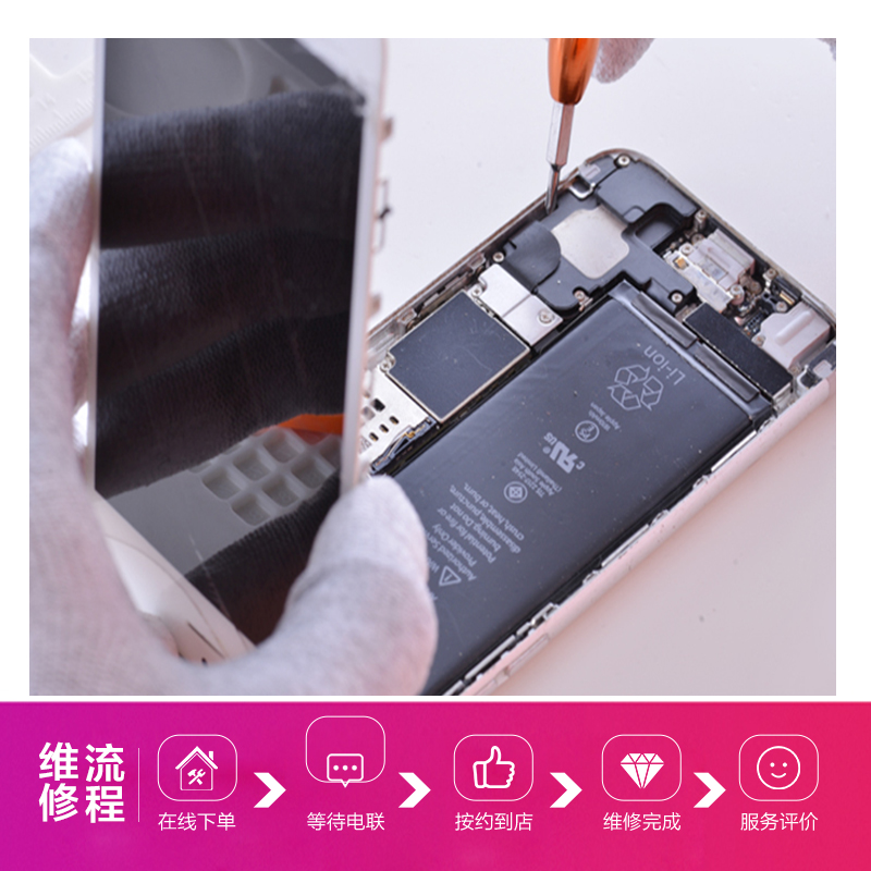 苹果iPhone8手机按键故障维修（苹果HOME键/开关机键/音量键/静音键）【到店维修 非原厂物料】高清大图