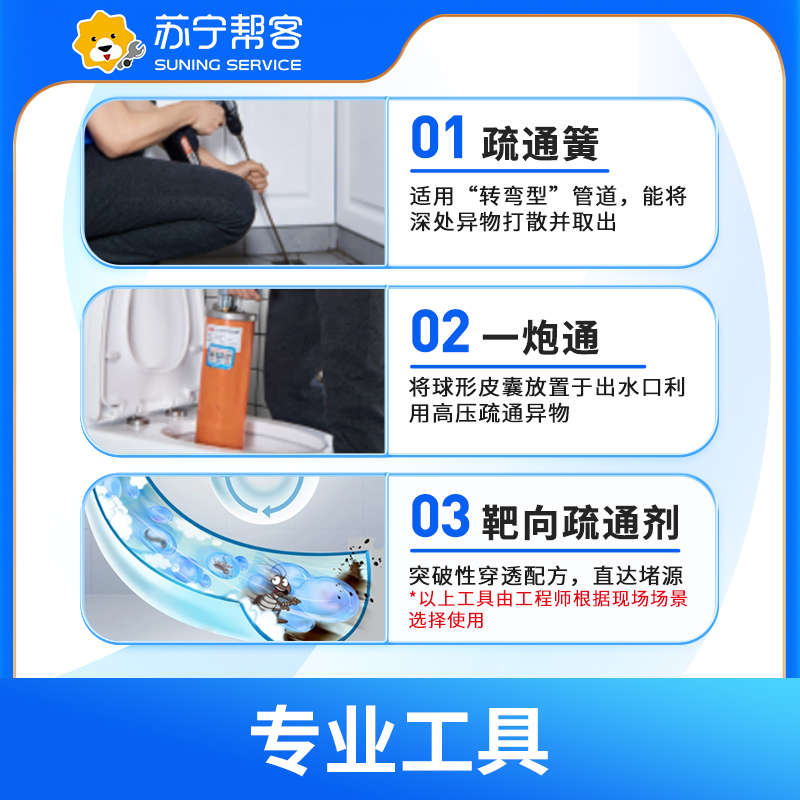 洗手池/洗菜池疏通上门服务-高难度疏通高清大图