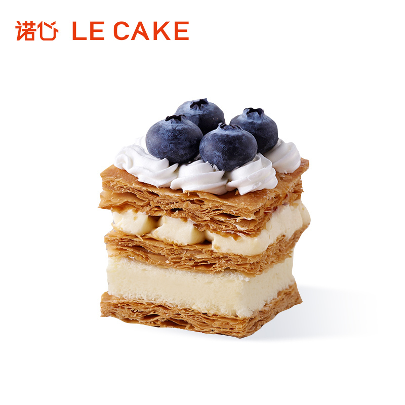 诺心蓝莓拿破仑蛋糕3磅1012人食
