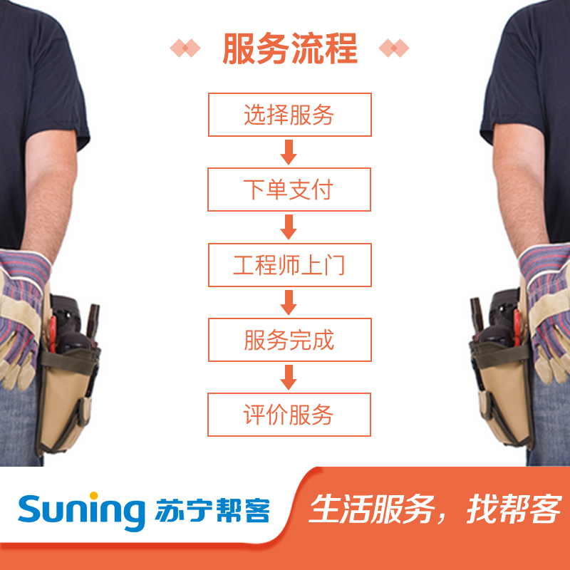 家用净水服务宝 净水安装服务 含净水机一台和3米PE管线高清大图