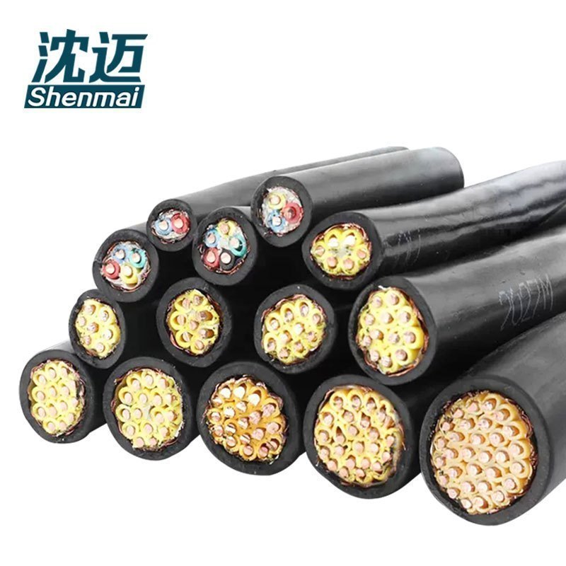 沈迈 铜芯电缆 ZR-KVVP-450/750V-5*1.5平方毫米 /米高清大图