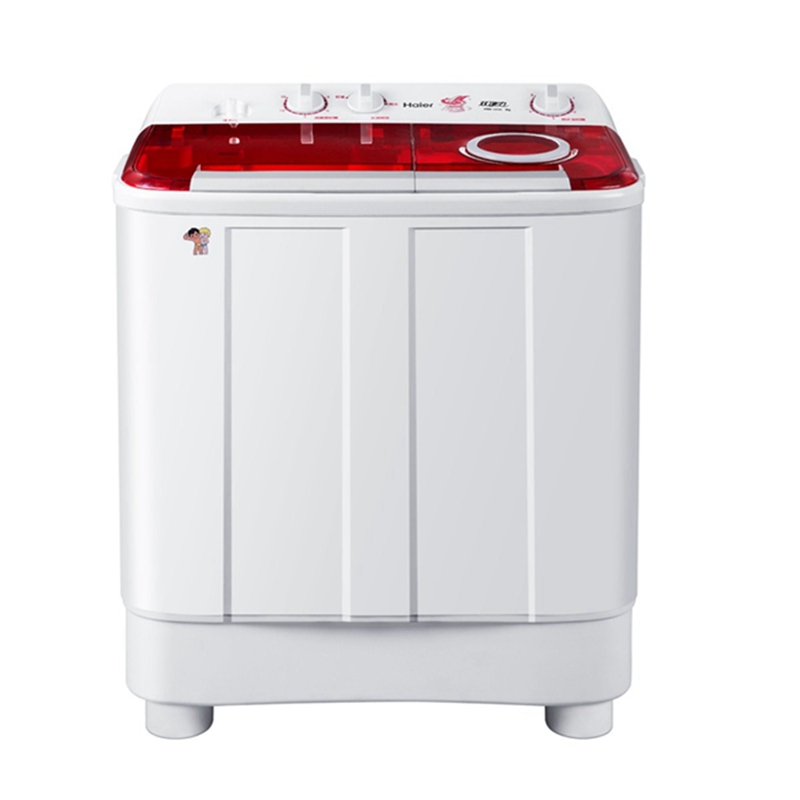 海尔(haier) xpb90-1127hs 9公斤大容量半自动家用双桶双缸洗衣机