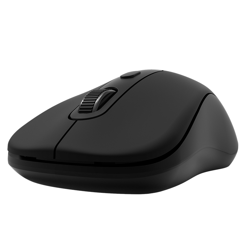 爱国者(AIGO) 2.4G无线鼠标安静无声可爱游戏办公家用小巧精致 M21 黑色