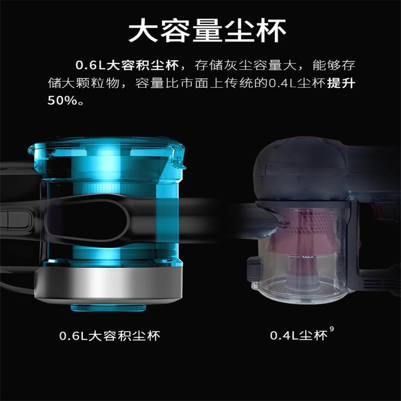 莱克吉米A6超强无线吸尘器除螨大吸力家用手持式无绳小型床上莱克