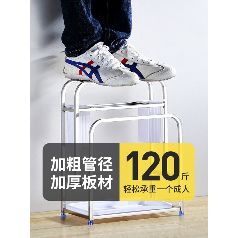 刀架不锈钢刀座厨房置物架厨具用品砧菜板子刀具台面收纳家用大全收纳层架 三维工匠高清大图