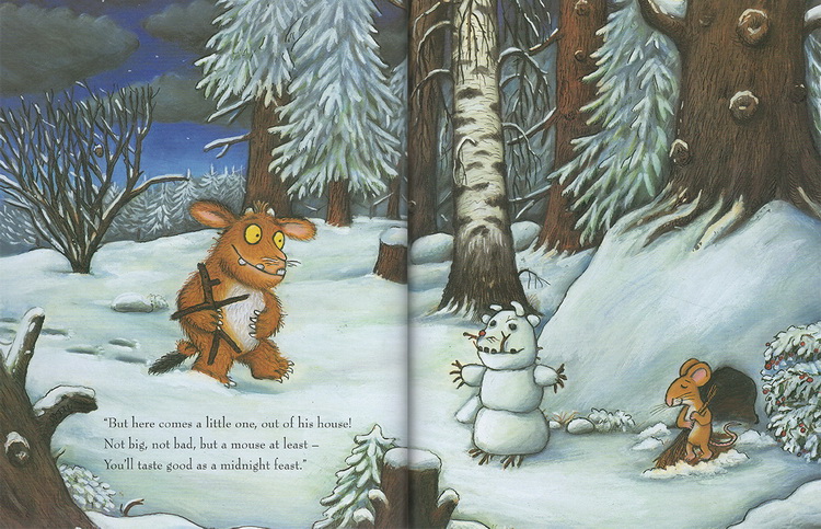 [正版]英文原版咕噜牛绘本 Julia Donaldson 茱莉亚唐纳森 The gruffalo ’s Child高清大图