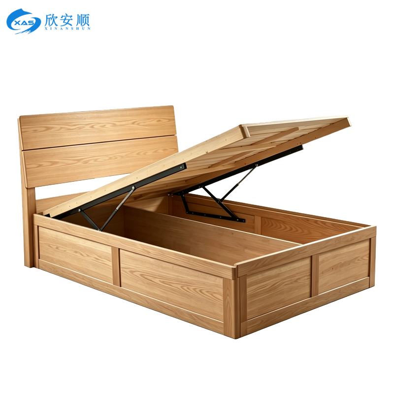 欣安顺 实木单人床1200*2000*400mm 张