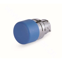 施耐德 Schneider Electric ZB4BC64 弹簧复位蘑菇形按钮头，30mm，蓝色(包装数量 1个)