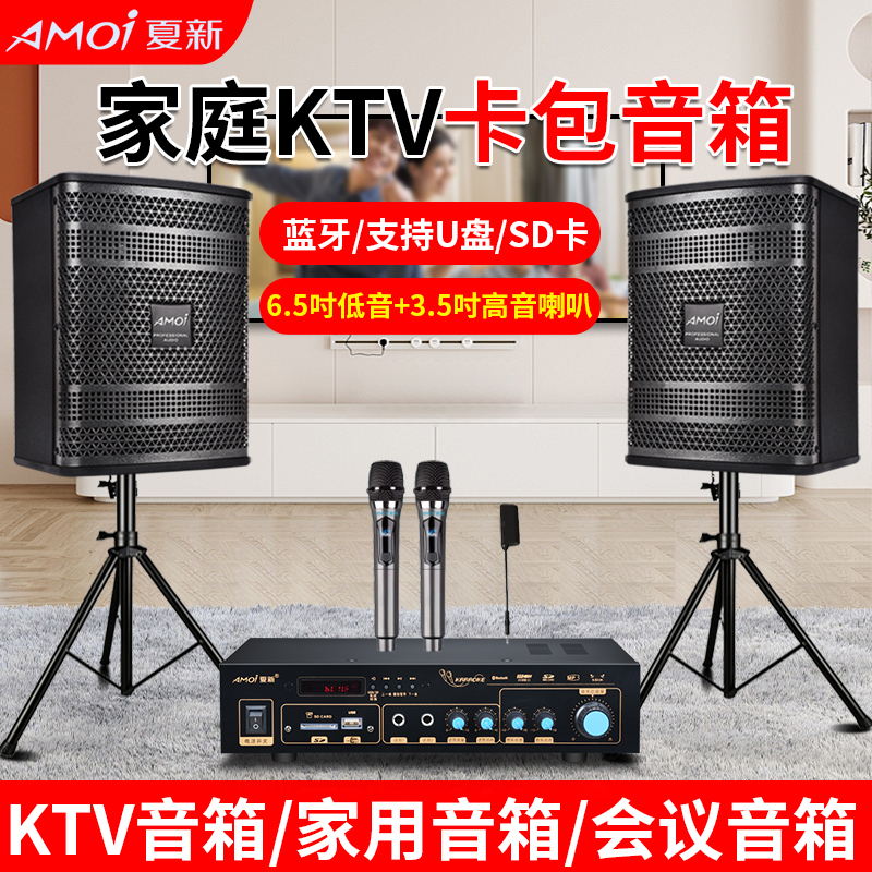 夏新(AMOI)卡包音箱SA-09 含话筒支架