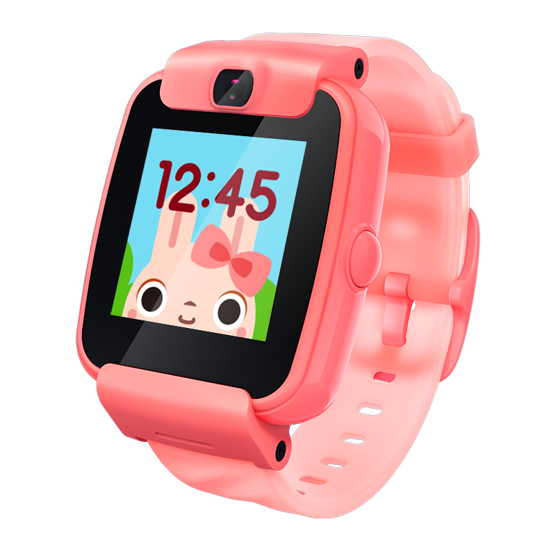 搜狗糖猫(teemo)儿童智能电话手表 color GPS360°安全定位 防丢防水 彩屏摄像 视频 红
