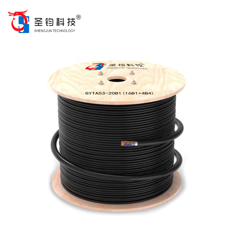 圣钧科技SHENGJUN TECHNOLOGY 通信光缆20芯 GYTA53-20B1(16B1+4B4)+米高清大图